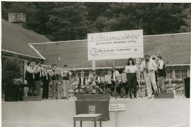 Blasmusikfest Goldisthal 1988